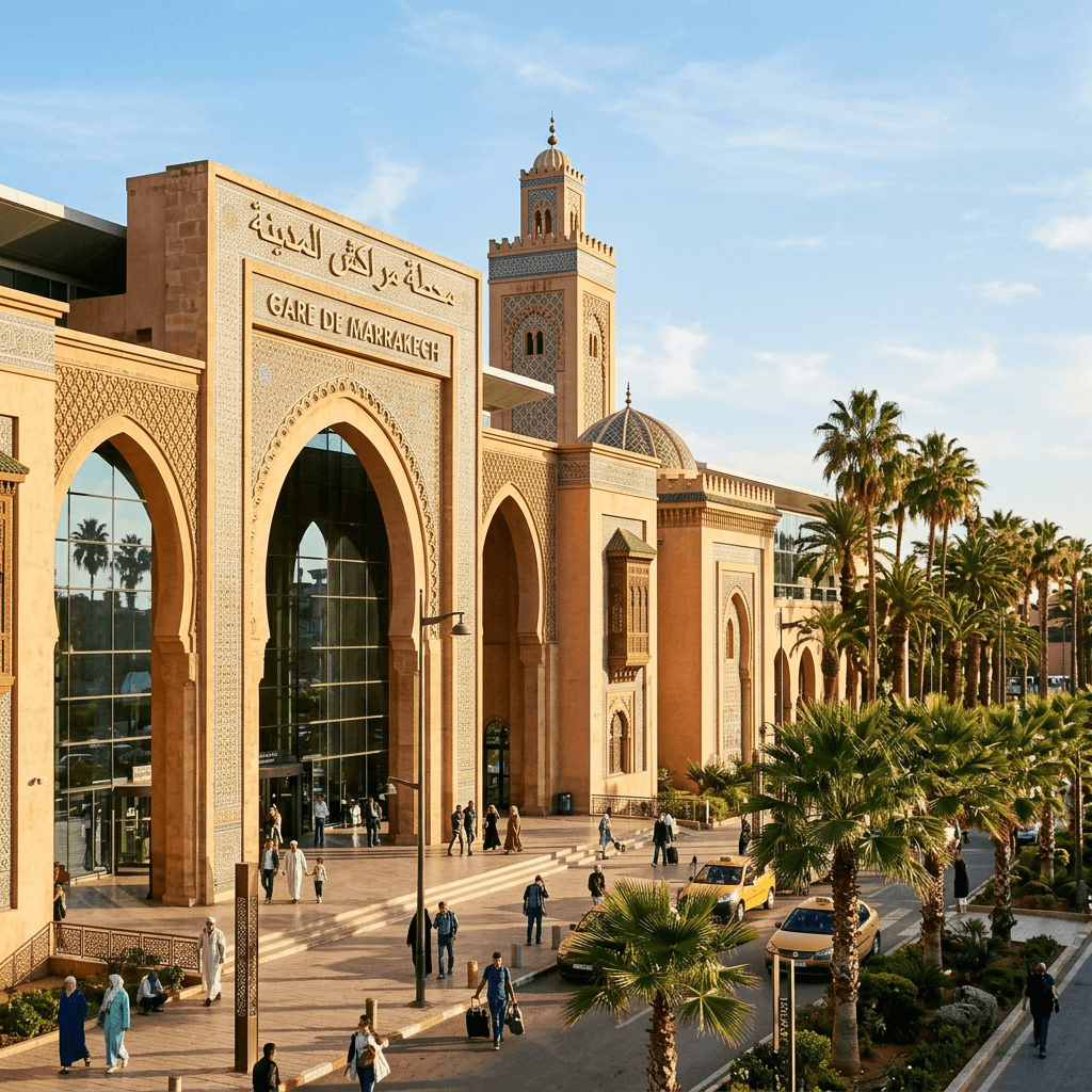 Inside Marrakech Train Station: Facilities, Transport & Tips
