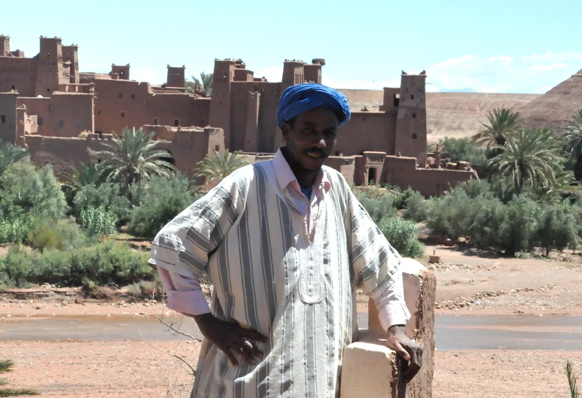 Ouarzazate Kasbah and Desert Hills