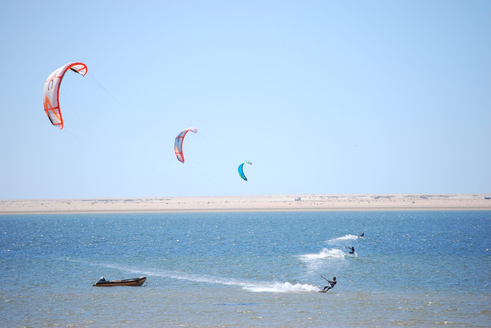 Kitesurfing in Dakhla Lagoon