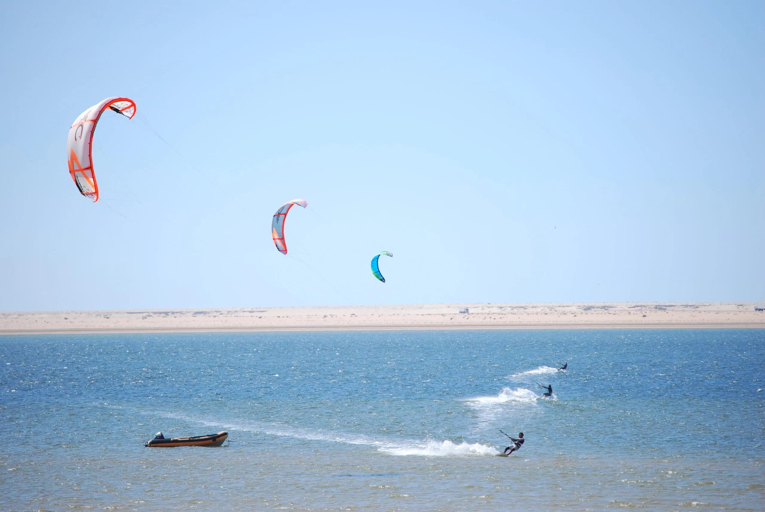 Kitesurfing in Dakhla Lagoon