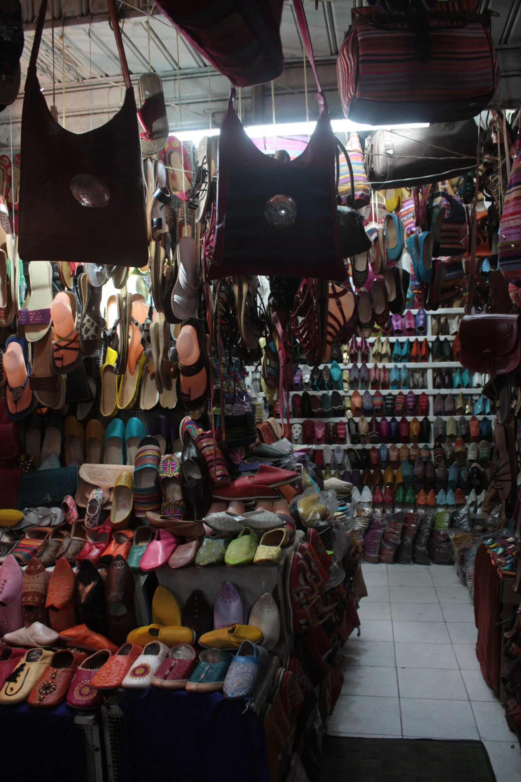 Arab Souk leather craft Taroudant