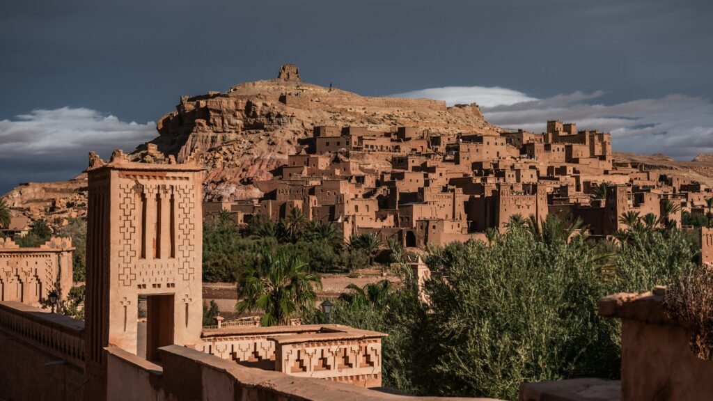 The earthen ksar of Ait Ben Haddou near Ouarzazate